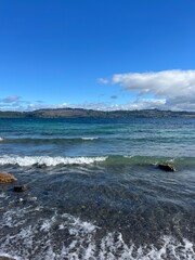 Lake Taupo, North Island of New Zealand	