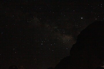 wadi rum desert night