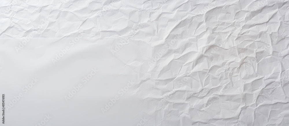 Poster copy space image of a textured white paper