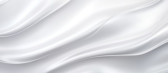 Fototapeta premium A white metal texture backdrop with a panoramic surface perfect for incorporating into your design projects Copy space image