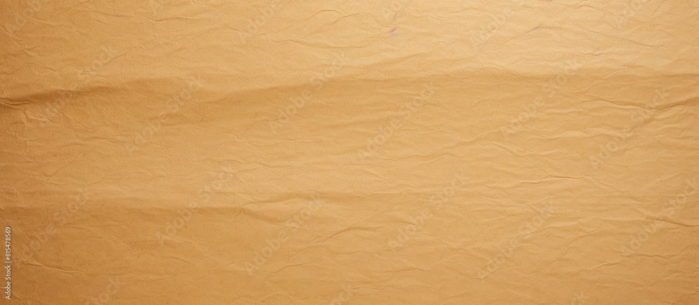 Poster A yellowish brown paper background with a textured cut offering ample space for a copy space image