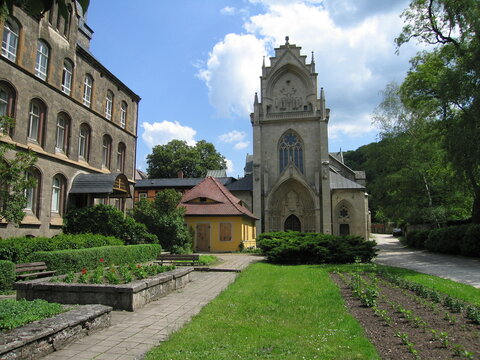Kirchturm Landesschule Pforta in Schulpforte in Sachsen-Anhalt