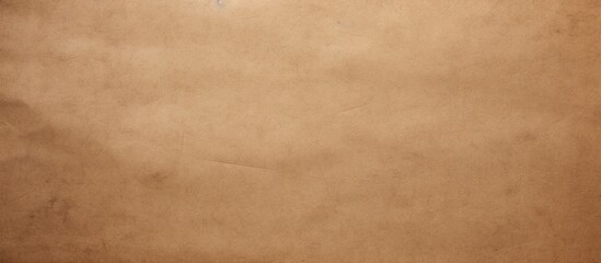 Obraz premium Aesthetic creative design of a vintage copy space image featuring a unique soft natural and horizontal kraft paper with a brown color and a traditional texture