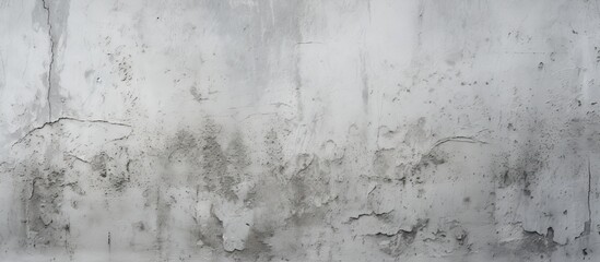 Obraz premium The weathered gray cement wall serves as a textured background featuring ample copy space for text
