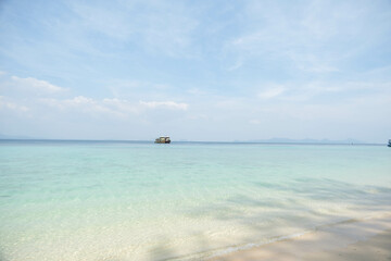 Fototapeta premium Beach on Koh Kradan island beautiful scenery.