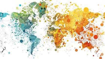 Geospatial Visualizations: Explore geographic data with images of geospatial visualizations, such as choropleth maps, bubble maps, and cartograms, which use color, size, and shape to represent spatial