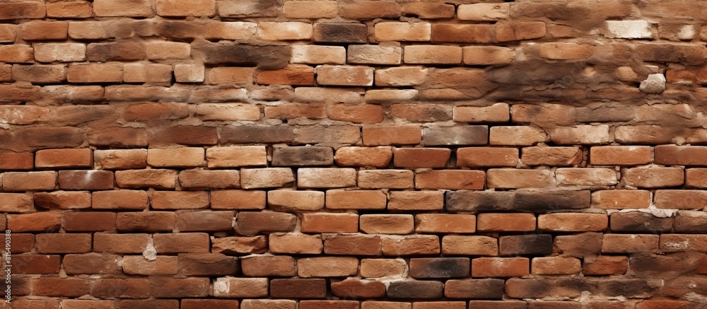 Aufkleber ideal brick wall background size for cover page with copy space image