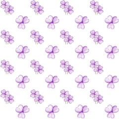 purple flower pattern