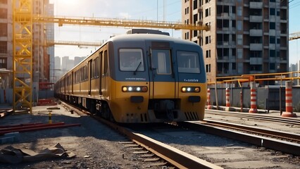 Construction of electric rail extension in the capital
