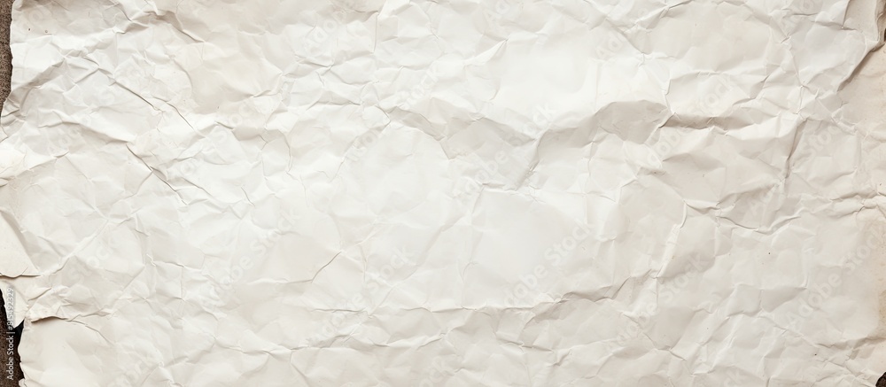 Aufkleber A torn crumpled and distressed piece of paper with rough edges providing ample space for text or images to be displayed
