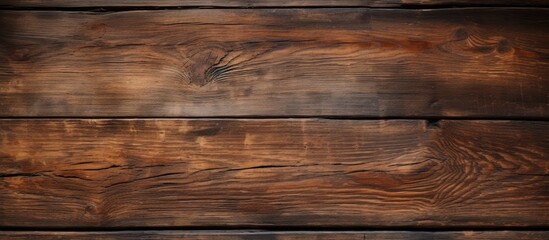 Naklejka premium Top view of a copy space image showcasing an aged and rustic wooden surface such as a table or floor