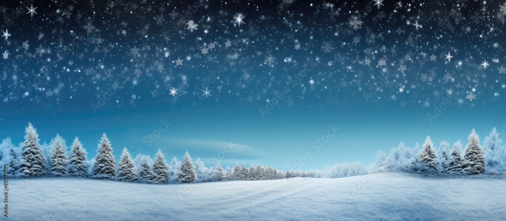 Aufkleber a festive background for the christmas and new year s holidays featuring an open area for text or im