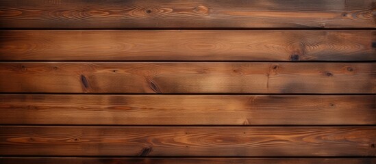 The background showcases a textured brown wood surface with plenty of copy space for images