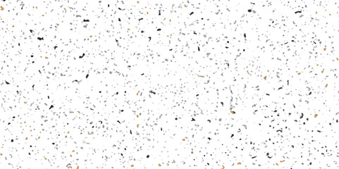 Fototapeta premium Abstract old surface of gravel stone terrazzo floor background. quartz surface white for bathroom or kitchen countertop. Terrazzo marble grey texture background. 