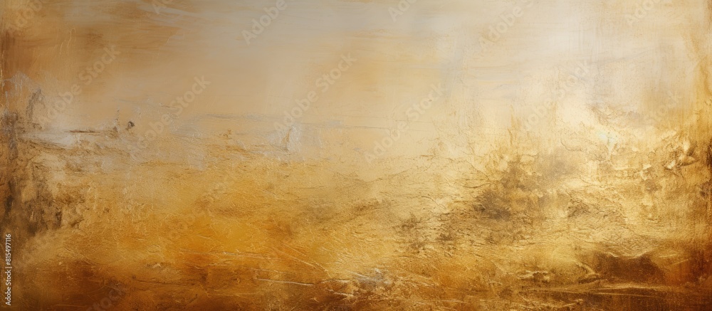 Aufkleber Use gold or foil wall paint as a backdrop adding texture and creating a visually appealing copy space image