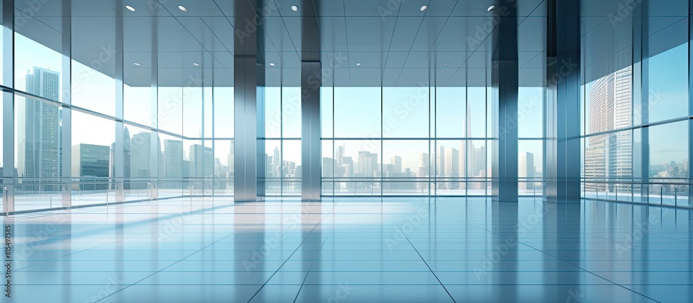 Aufkleber the contemporary office buildings feature spacious ground floors devoid of occupants leaving ample c