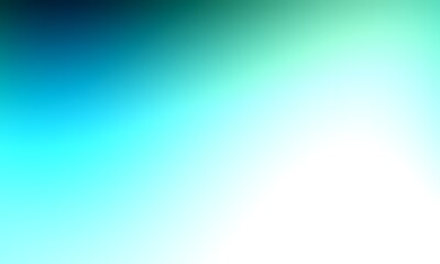 Obraz premium Abstract blurred background image of blue, green colors gradient used as an illustration. Designing posters or advertisements.