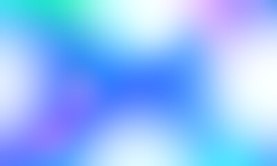 Abstract blurred background image of blue, green, pink colors gradient used as an illustration. Designing posters or advertisements.