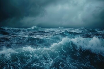 Stormy sea background,, space for text