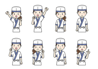 職業別人物イラスト74　Clip art of person by occupation