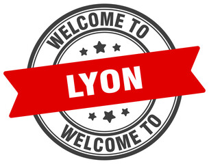 Welcome to Lyon stamp. Lyon round sign