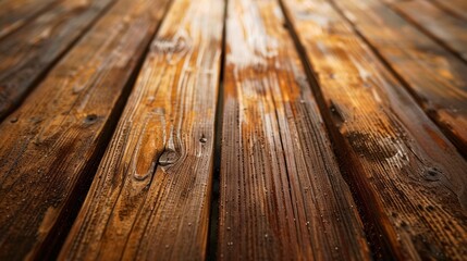 Obraz premium old wooden deck