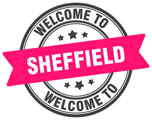 Welcome to Sheffield stamp. Sheffield round sign