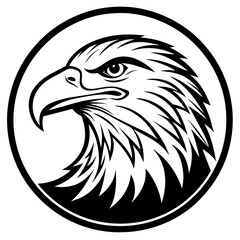 eagle head silhouette