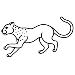 illustration of a cheetah