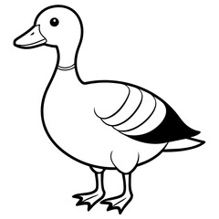 illustration of a duck