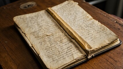 Obraz premium old book isolated on white background