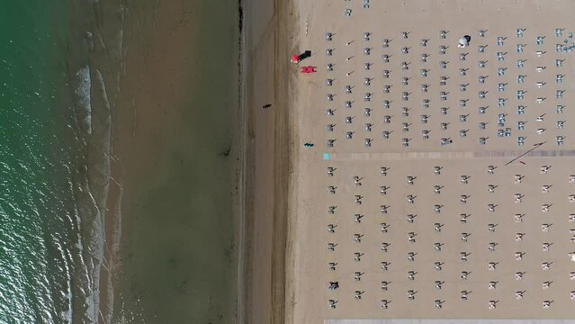 Lignano Sabbiadoro in Italy, Europe during summer