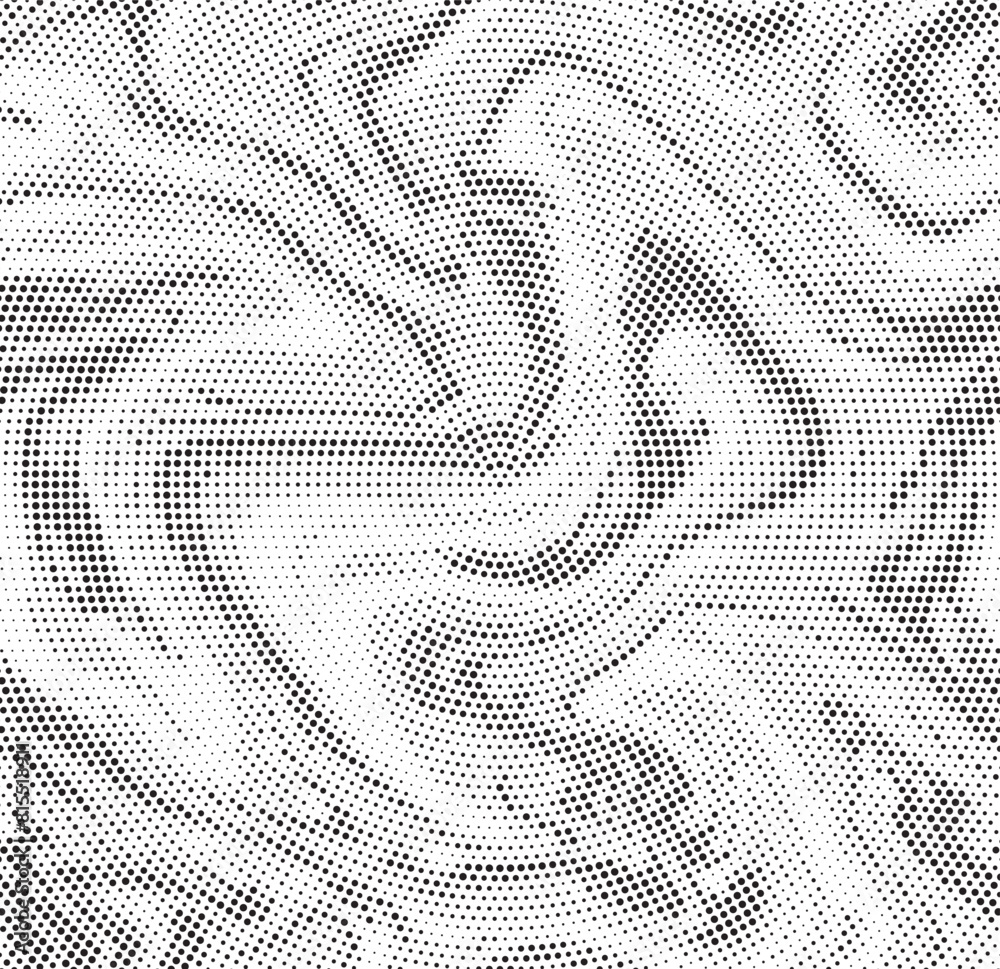 Poster abstract black and white psychedelic seamless marble pattern with hallucination swirls. vector liqui
