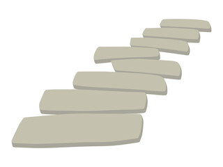 Stone Path Texture Background Illustration
