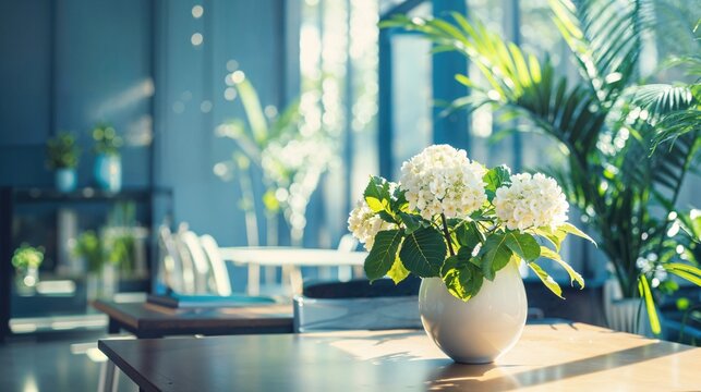 Natural Floral Background with copy-space