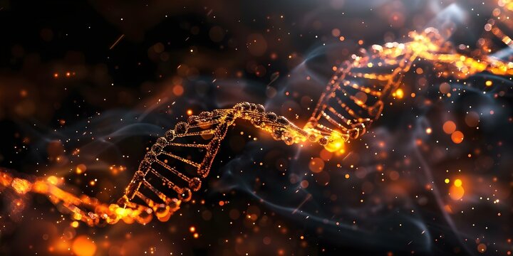 A Detailed Look at the CRISPR Breakthrough in Protein Engineering. Concept CRISPR Technology, Protein Engineering, Biomedical Research, Genetic Modification, Scientific Innovation