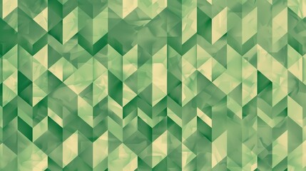 beautiful wall paper for desktop, geometric pattern, in the style of two tone green