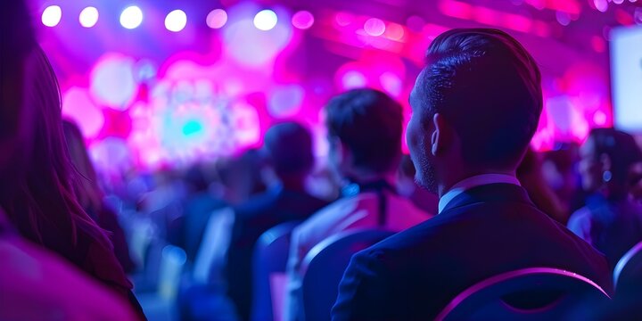 Many people attend a conference focused on studying and learning new ideas. Concept Professional Development, Networking Opportunities, Educational Workshops, Keynote Speakers, Industry Trends