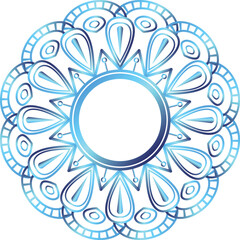 This is simple and vector Colorful mandala background and it is editable.