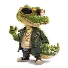 Crocodile rockabilly fashion