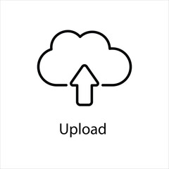 Upload Vector icon 
