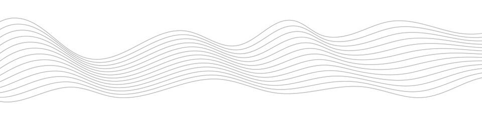Abstract grey or black wave line transparent background modern stream wave background and wave curve lines background. Vector business Illustration pattern of lines in transparent background.  11:11 