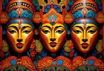 Fototapeta premium illustration, symmetrical perfectly balanced compositions captured images, visual, design, aesthetic, harmony, elements, arrangement, alignment