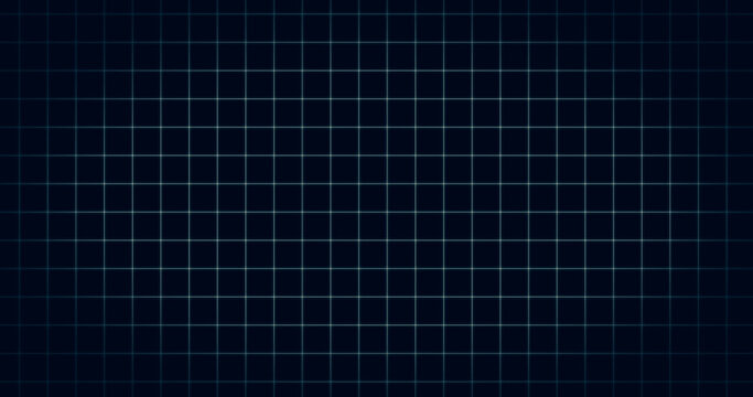 A monochrome image of a grid with white lines