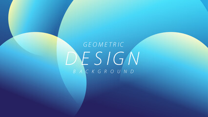 blue gradient  abstract background with overlapping circle shapes. great for banner, website, poster, presentation, cover, web banner, social media post, etc