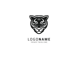 tiger mascot logo design vector illustrations