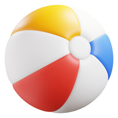 3d beach ball