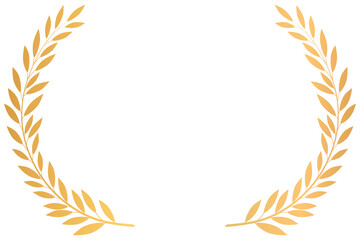 gold laurel award png