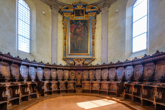 Ferrara, interno chiesa San Cristoforo
