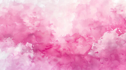 Pink watercolor background banner